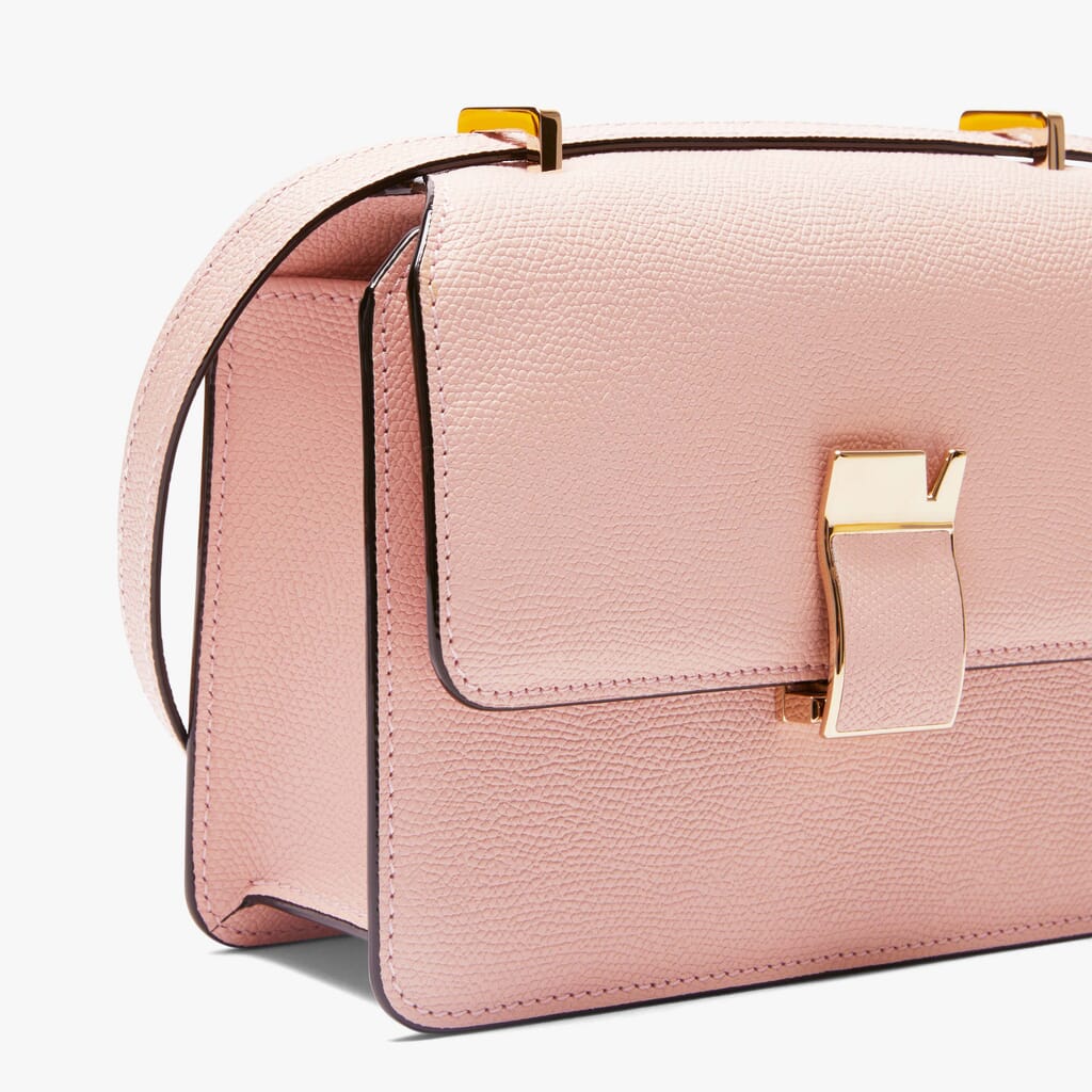 Pink Leather NoLo stylish and simple crossbody bag