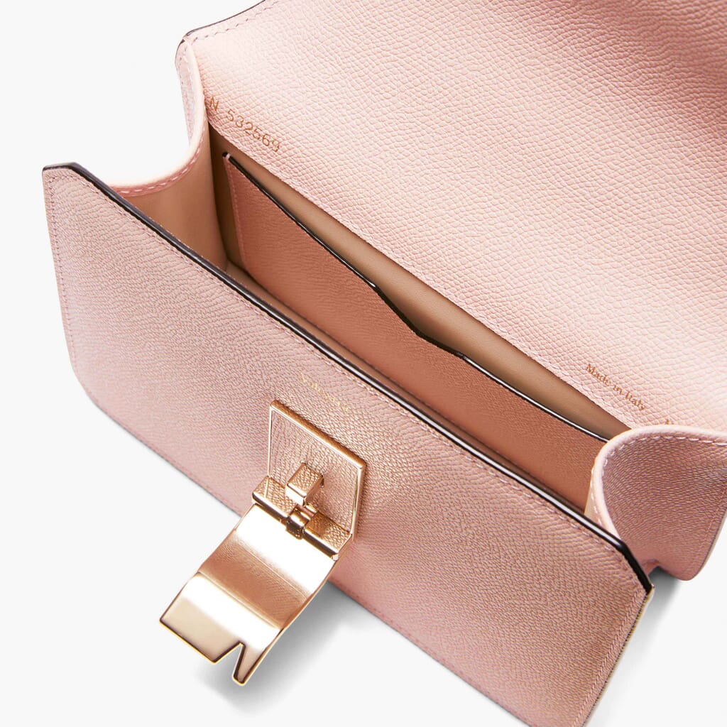 Pink Leather NoLo stylish and simple crossbody bag