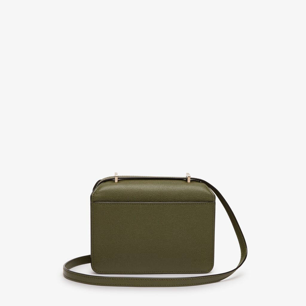 Extra Small Military Leather Messenger Bag