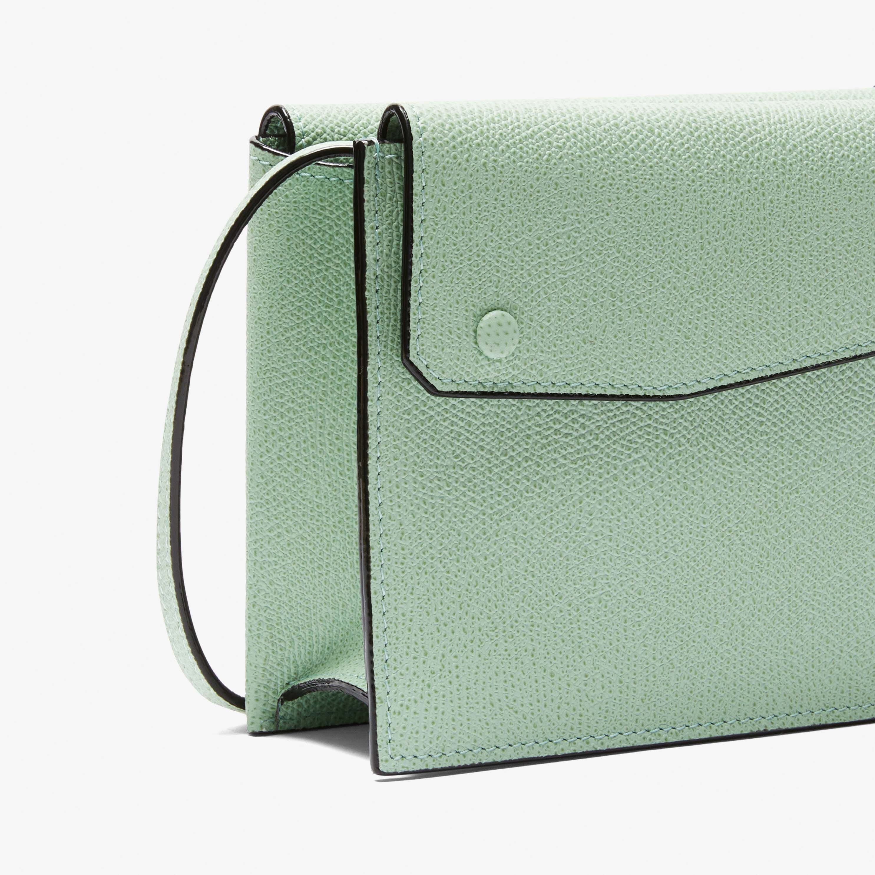 Pocket Slim crossbody bag - Aqua Green