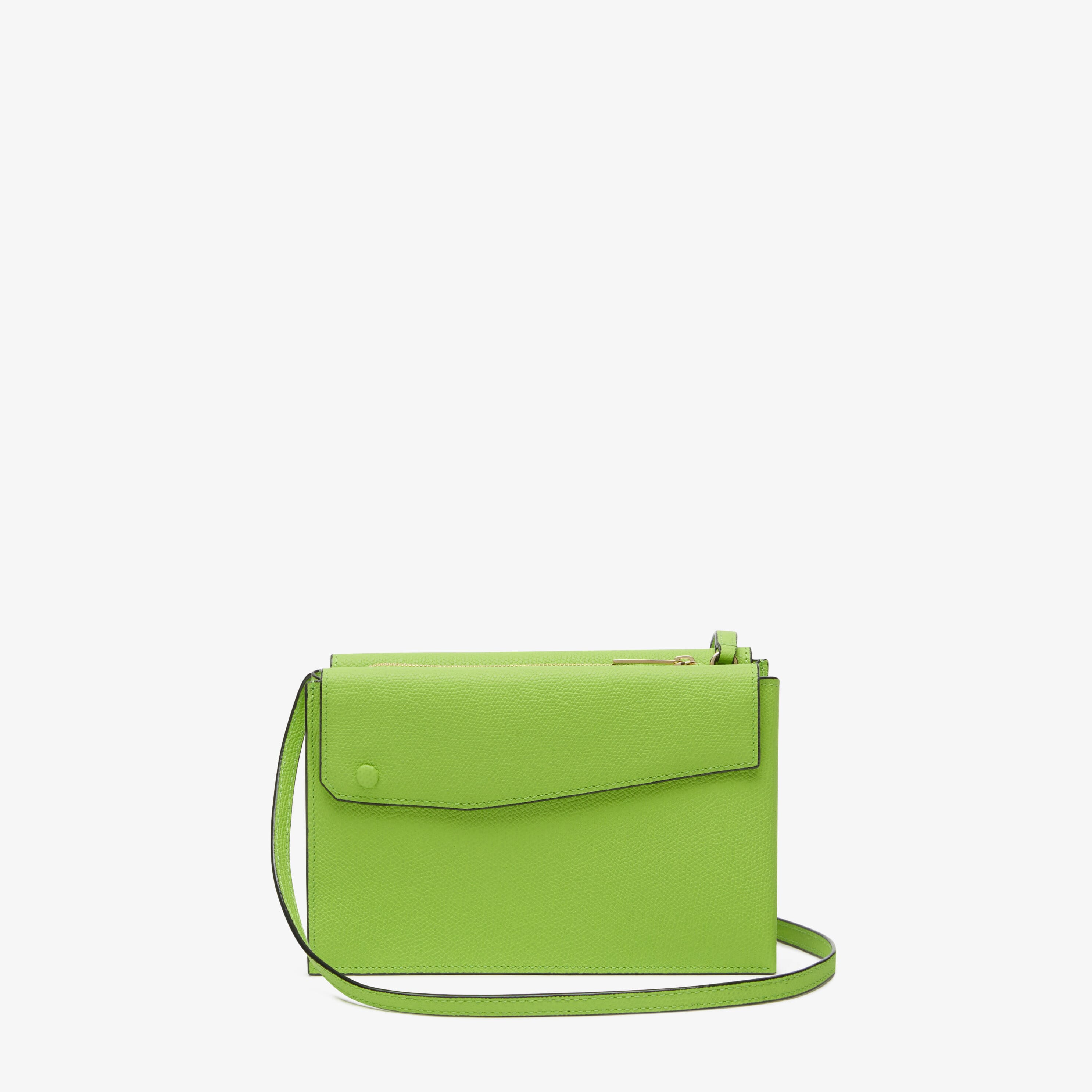 Pocket Slim Crossbody Bag - Apple Green