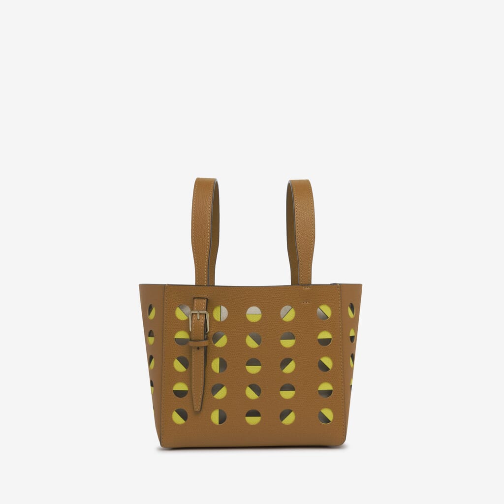 Louis Vuitton Antigua shopping bag in brown and green canvas