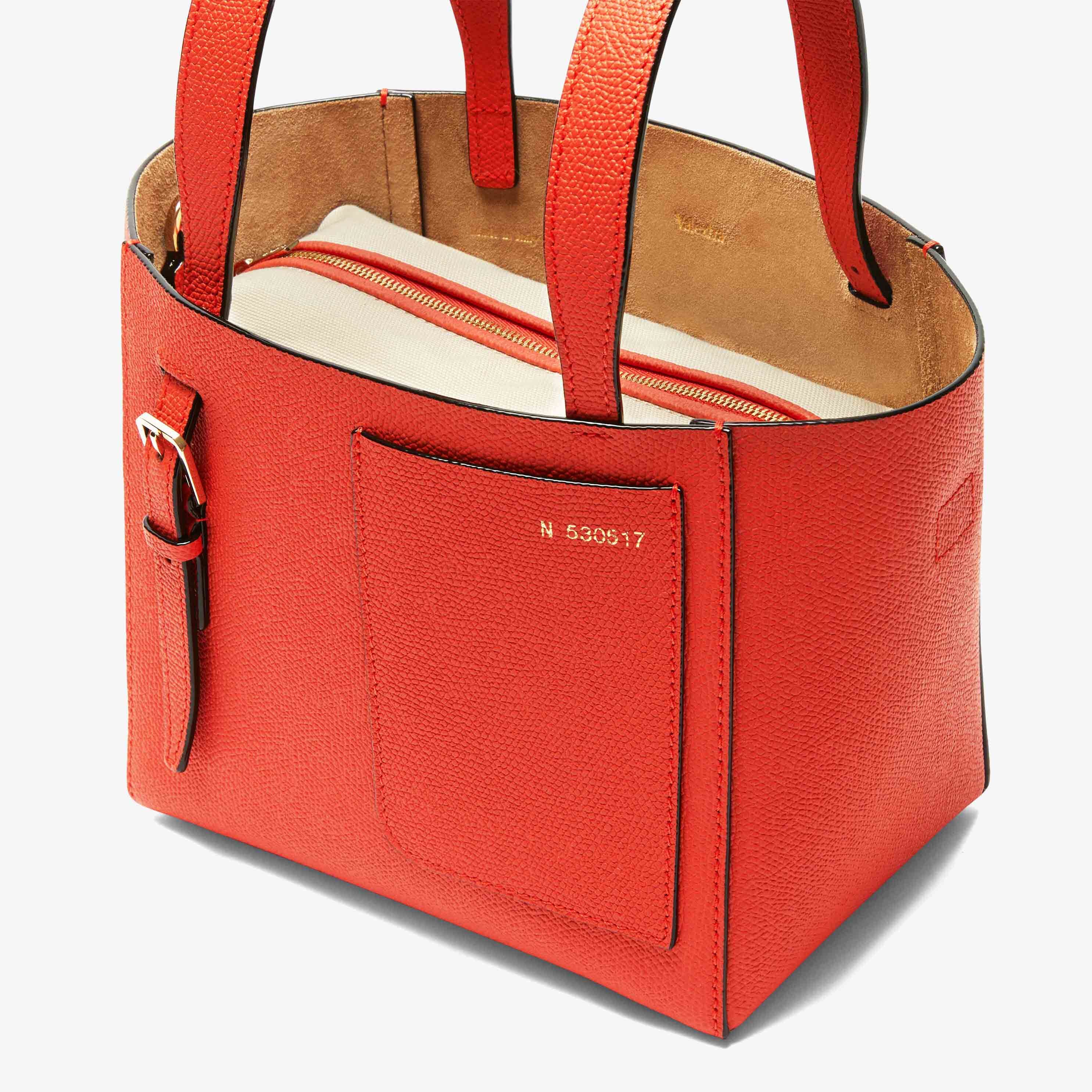 Luxury Italian leather top handle bags, mini bags | Valextra