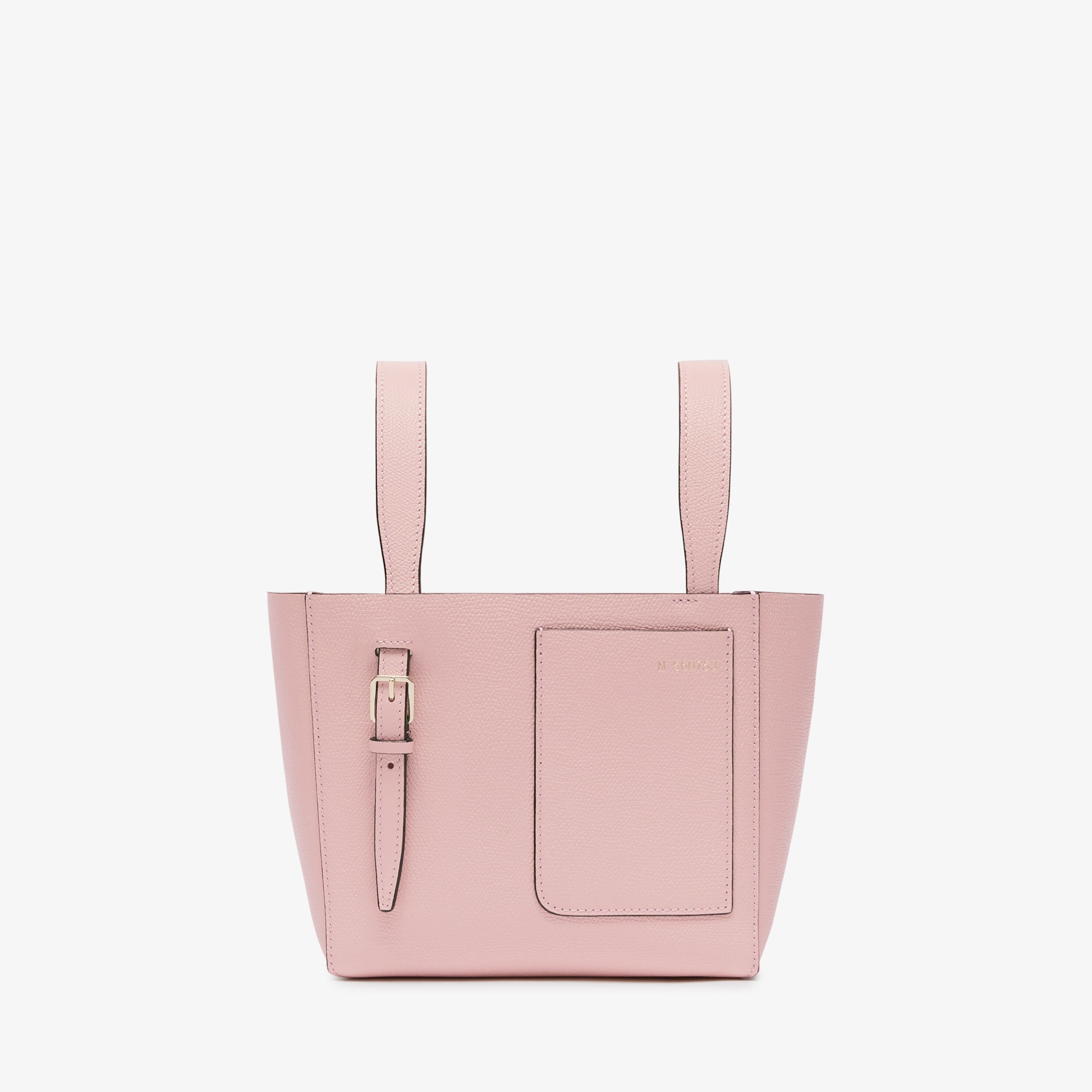 Soft Bucket micro bag - Peony Pink - Vitello VS - Valextra - 1
