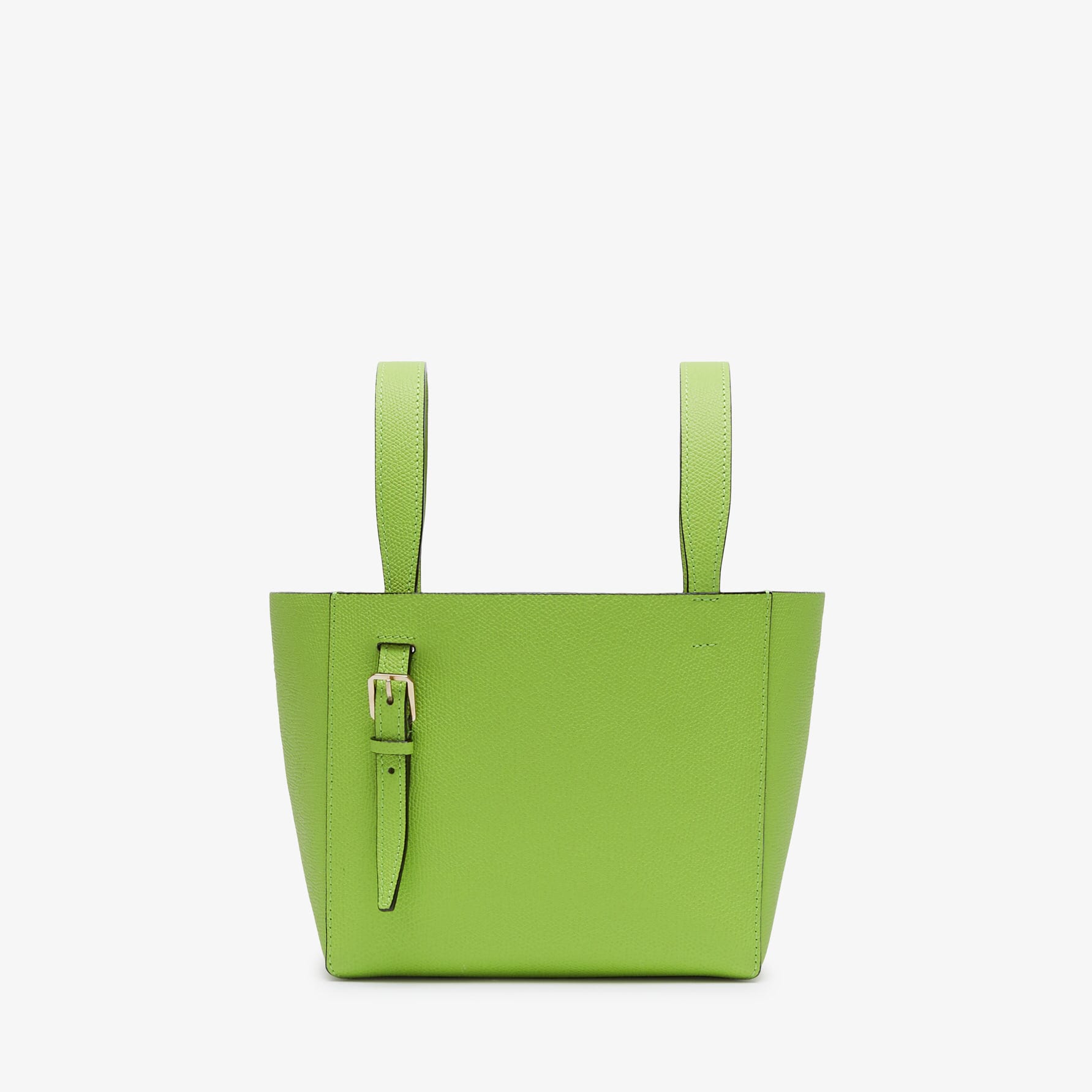 Soft Bucket Micro bag - Apple Green - Vitello VS - Valextra - 6