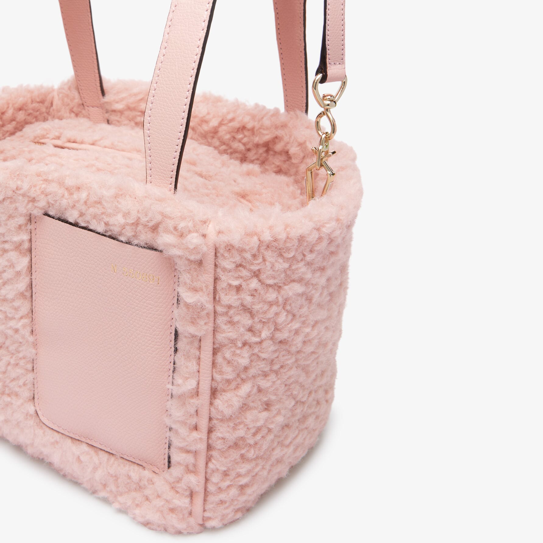 Pink Fur Tote Bag