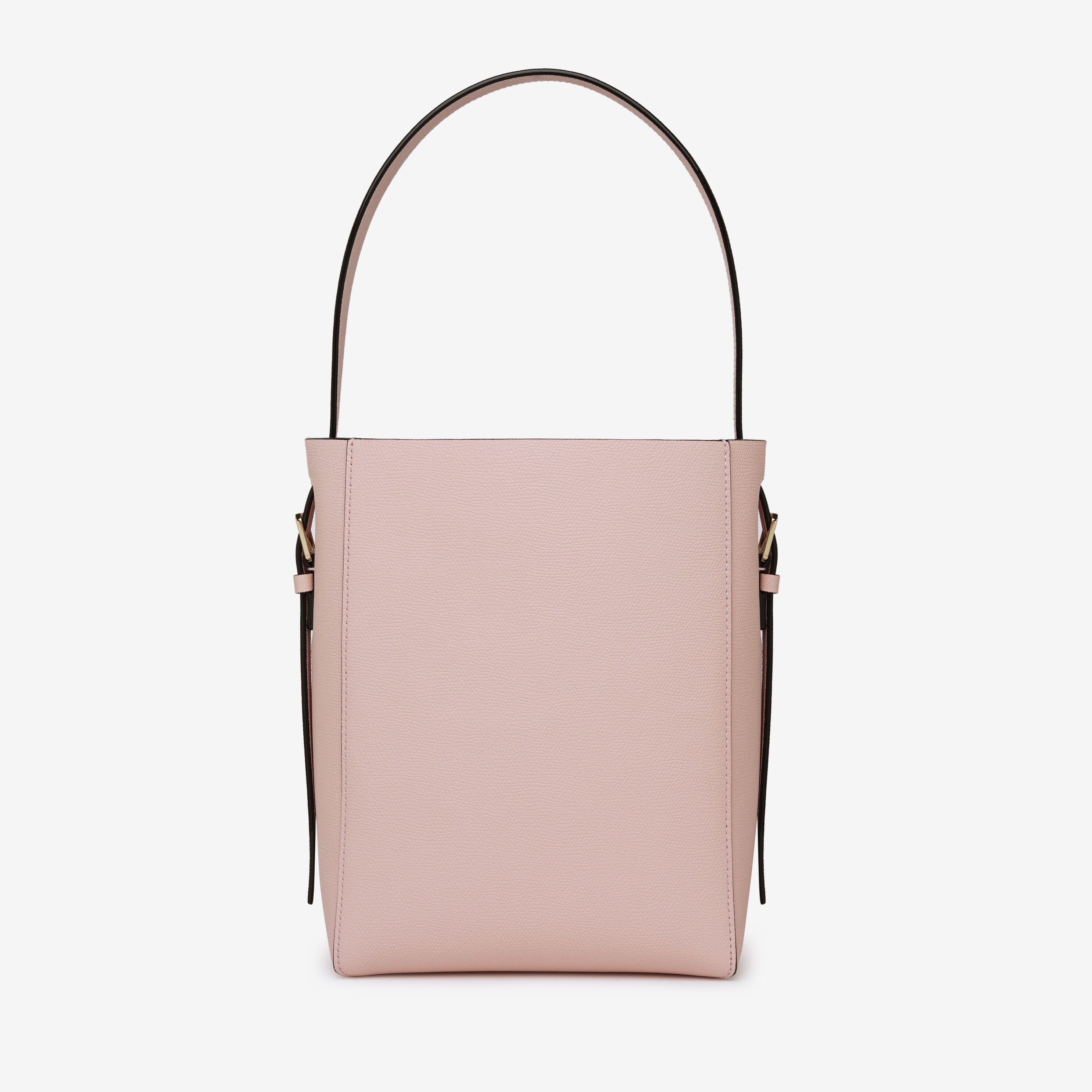 Soft Bucket Mini Bag - Peony Pink - Vitello VS - Valextra - 4