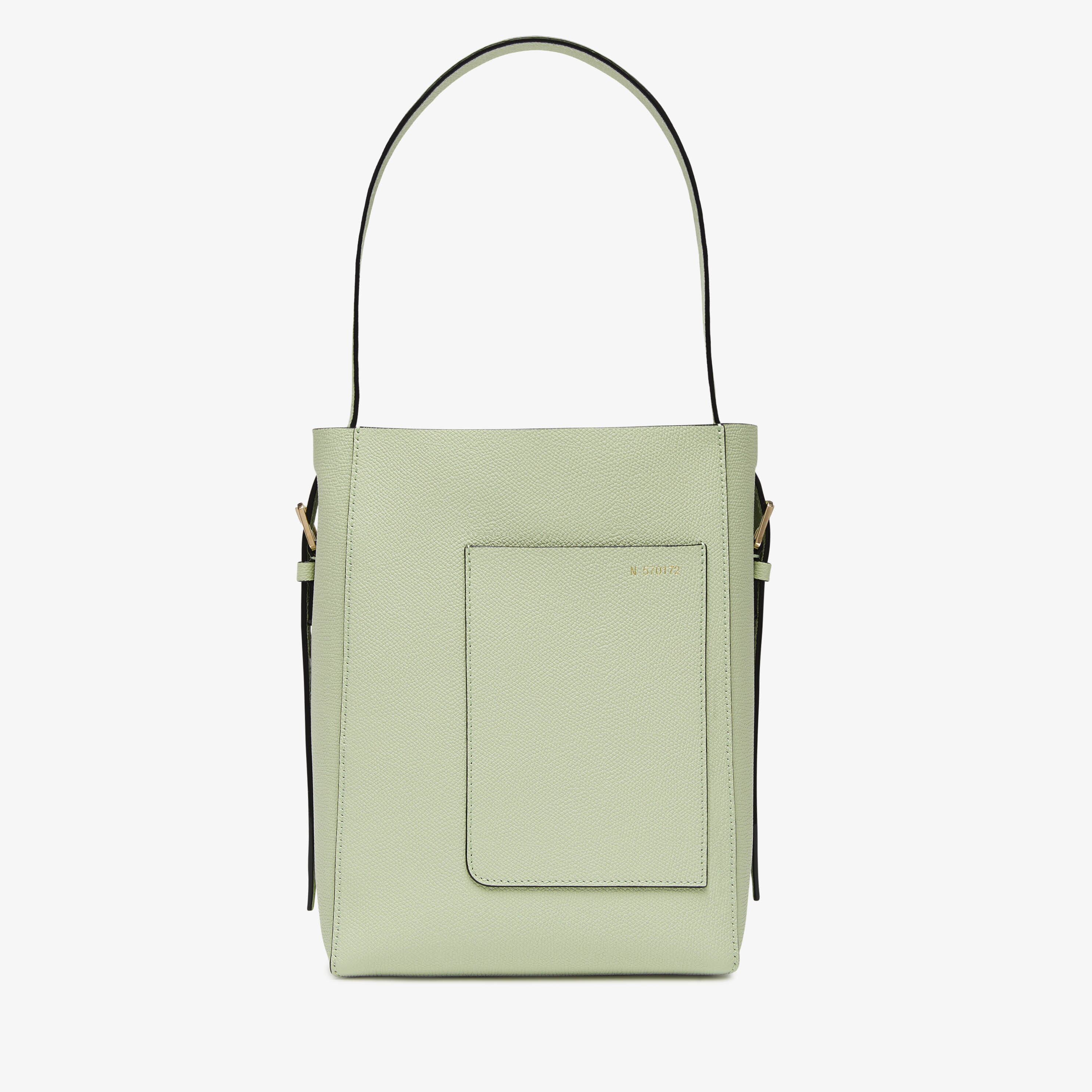 Soft Bucket Mini bag - Mint Green - Vitello VS - Valextra - 1