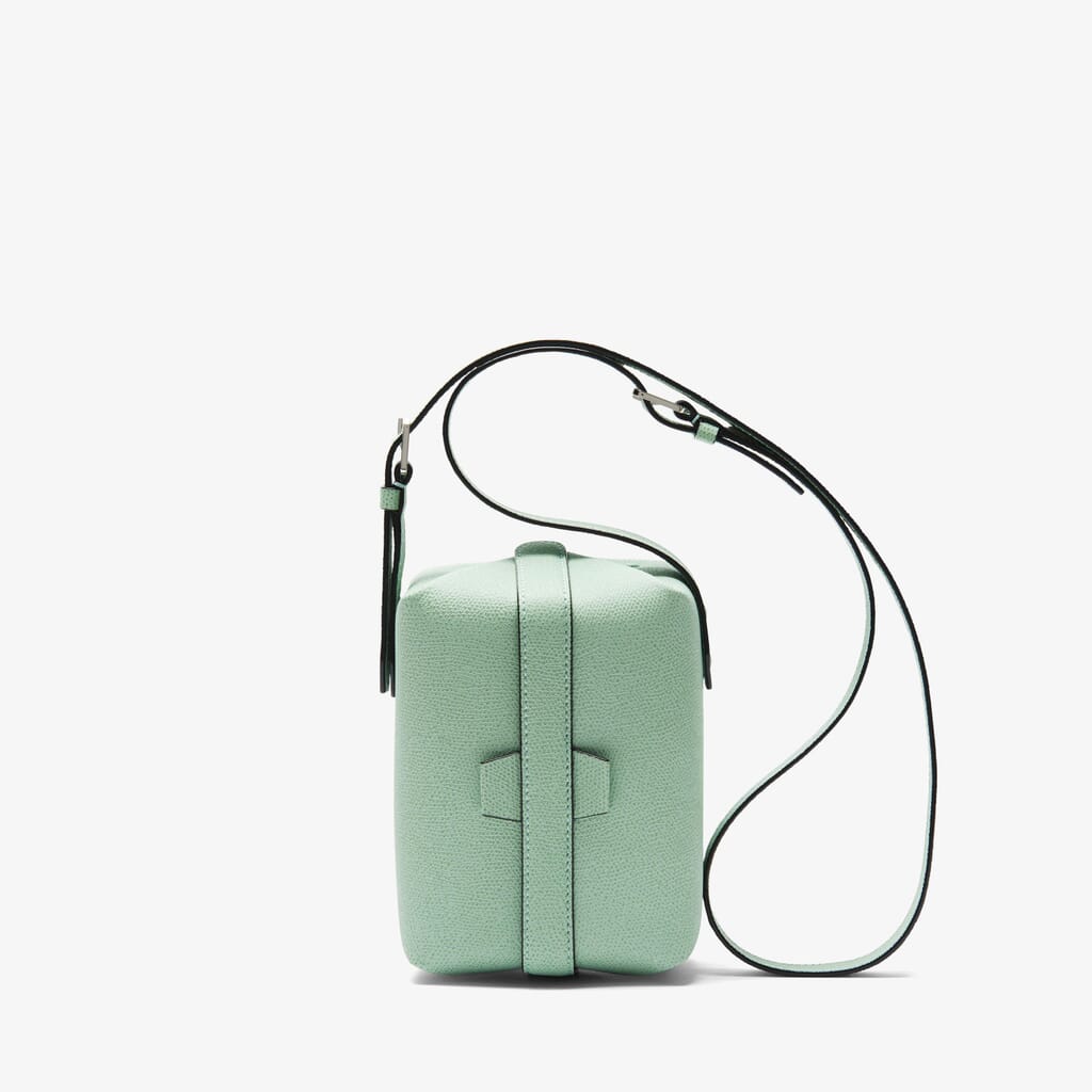 Tric Trac Bag - Aqua Green - Vitello VS - Valextra - 1